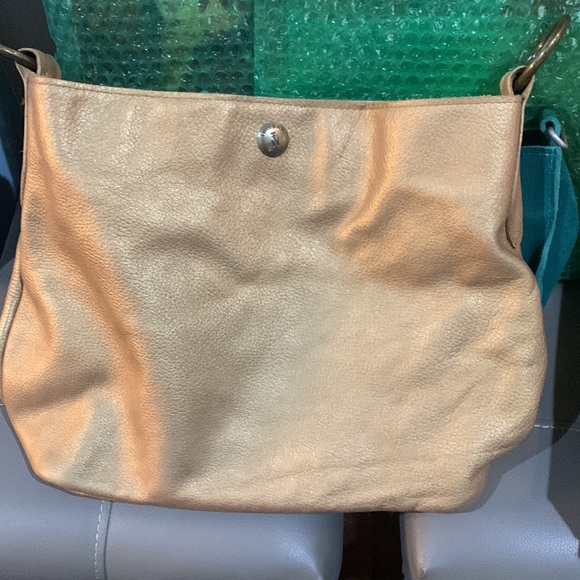 Two bar west metallic pebble leather “like new”. NWOT Sergio cowhide strap - Picture 2 of 8